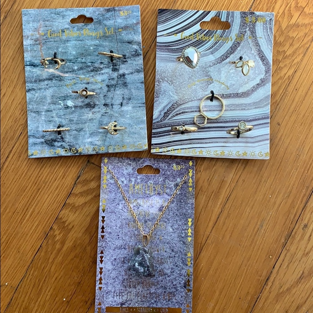 Ring and Necklace Bundle